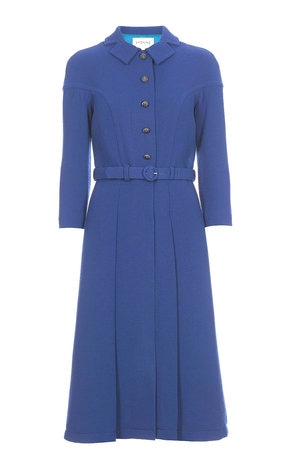 Eponine AW 16 sapphire blue coat dress 