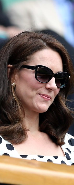 Bulgari BV8170 Black Sunglasses as seen on Kate Middleton, the Duchess of Cambridge.