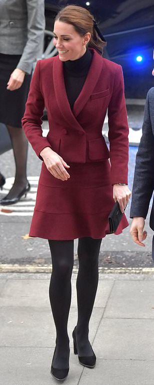 J.Crew Black Velvet Hair Tie as seen on Kate Middleton, The Duchess of Cambridge