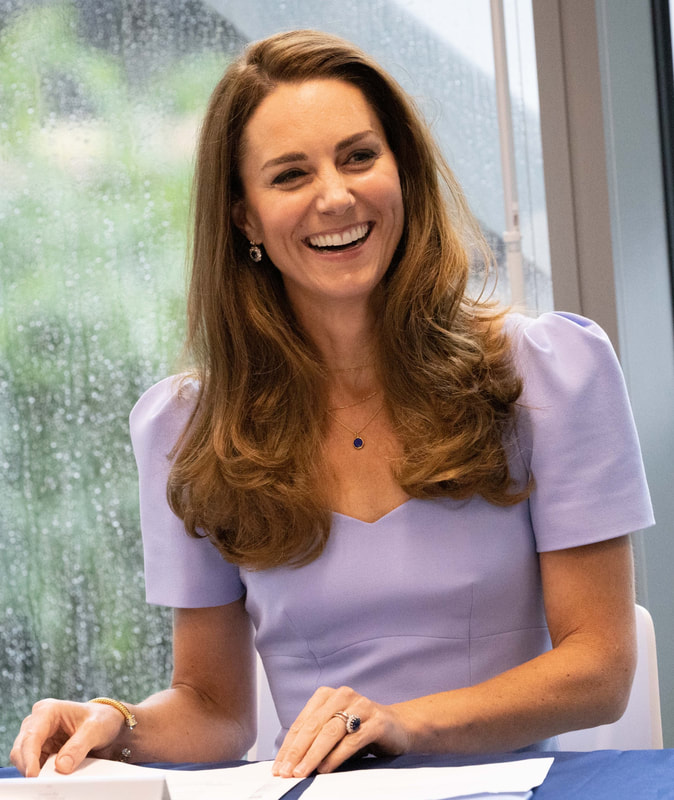 The Duchess of Cambridge jewellery for the launch of The Royal Foundation Centre for Early Childhood on 18 June 2021