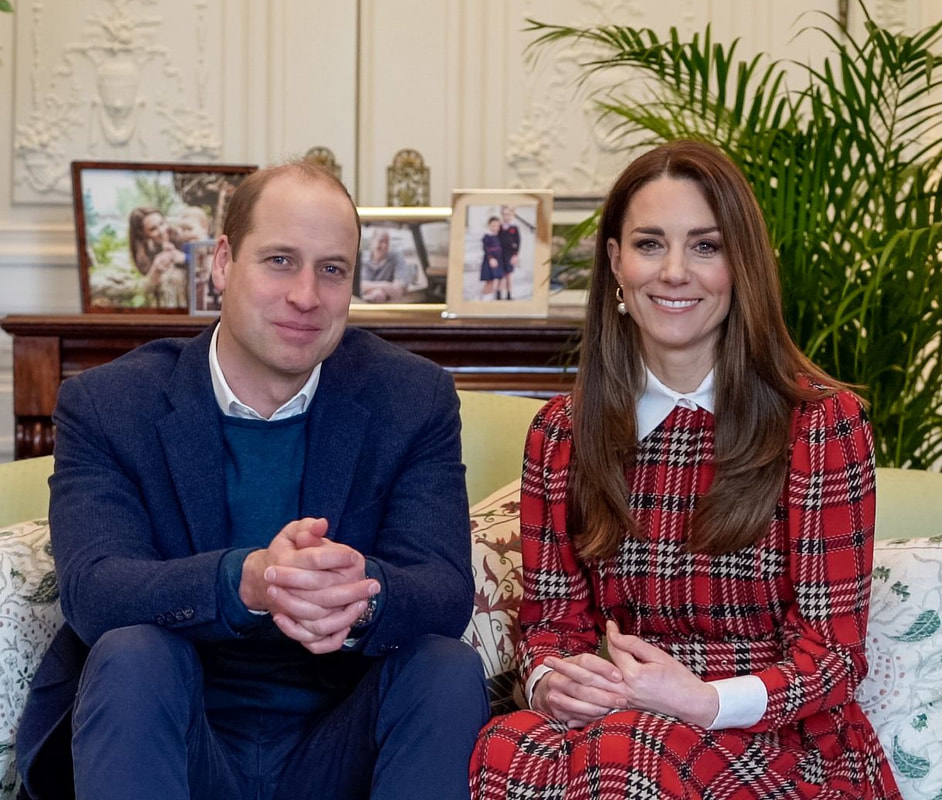 The Duke and Duchess of Cambridge sent a message and a traditional lunch to Scottish hospital workers to mark Burns Night
