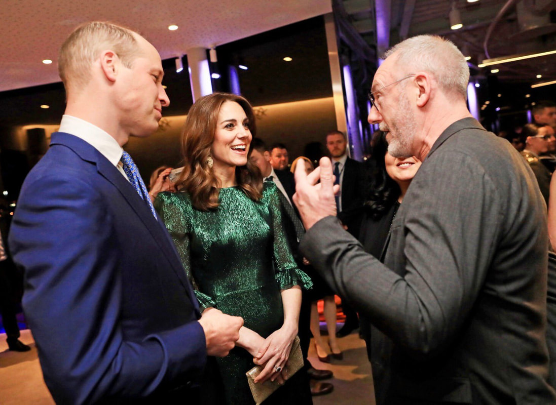 Duke & Duchess of Cambridge attends British ambassador's reception reception at Guinness Storehouse’s Gravity Bar 3 March 2020