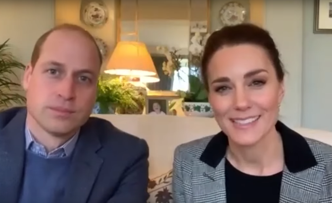 The Duke and Duchess of Cambridge heard about the vital mental health support being provided for frontline workers during the pandemic by Hospice UK’s Just ‘B’ counselling and bereavement support line