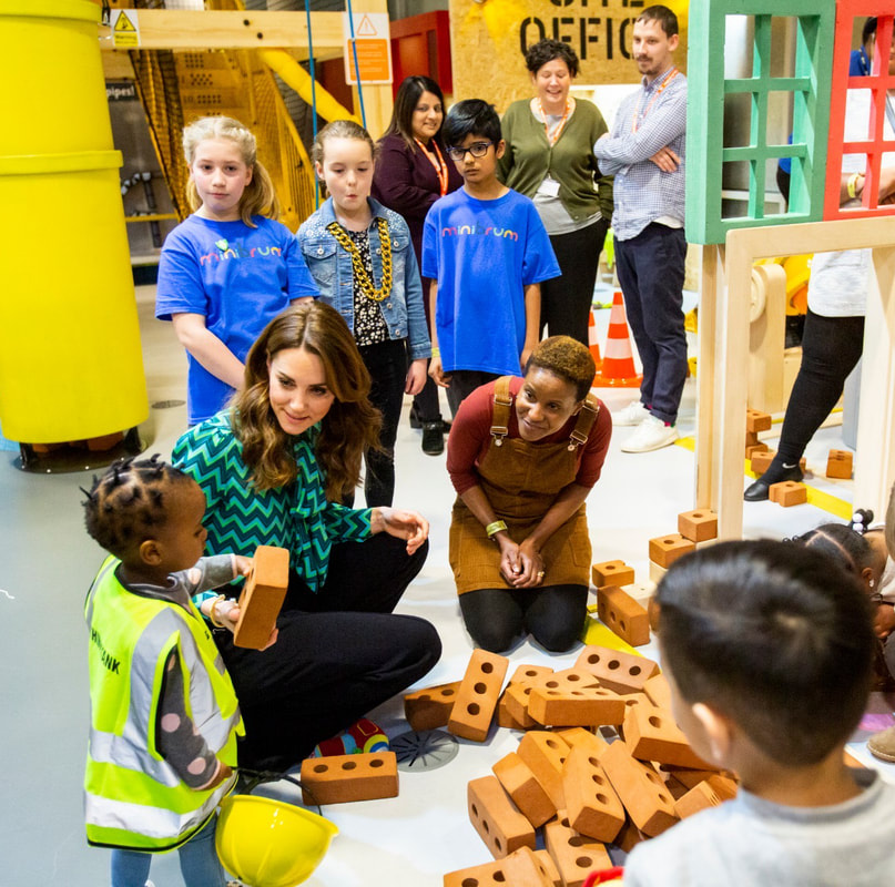 Kate Middleton, The Duchess of Cambrideg visits MiniBrum at Thinktank Birmingham Science Museum