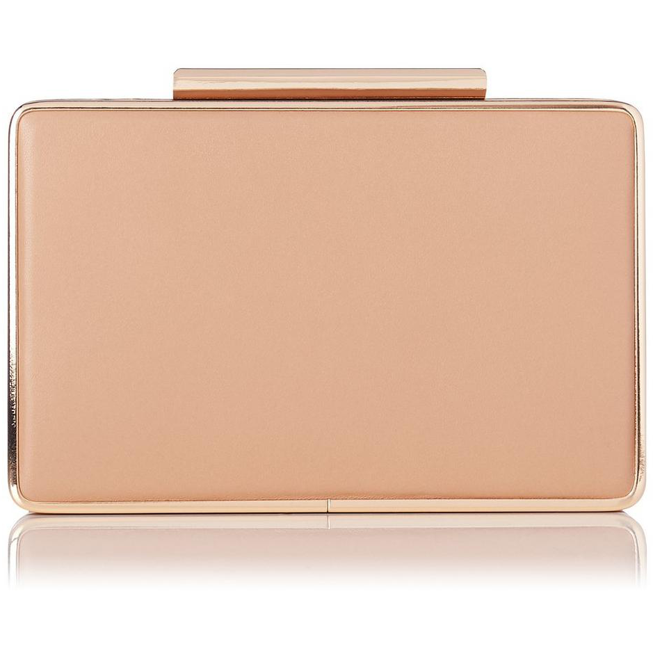 L.K. Bennett Nina Clutch in Trench Leather