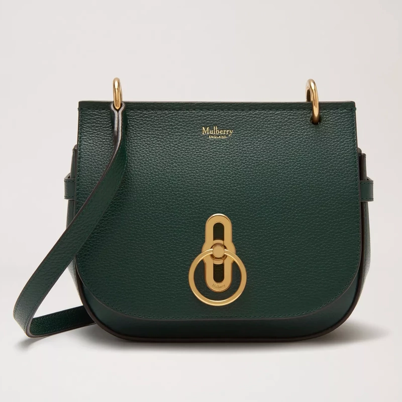 green Mulberry Small Amberley Satchel 