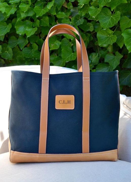 Little Miss Big Classic Monogrammed Tote