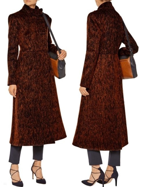 Roksanda Denton wool blend coat