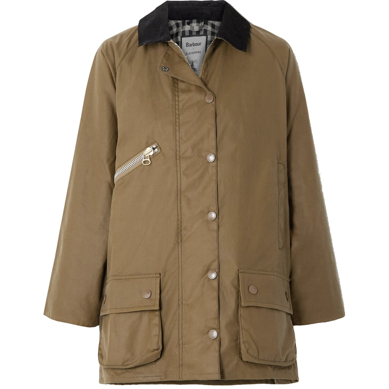 Barbour by ALEXACHUNG Edith Waxed-Cotton Jacket - Kate Middleton Jackets -  Kate&#39;s Closet