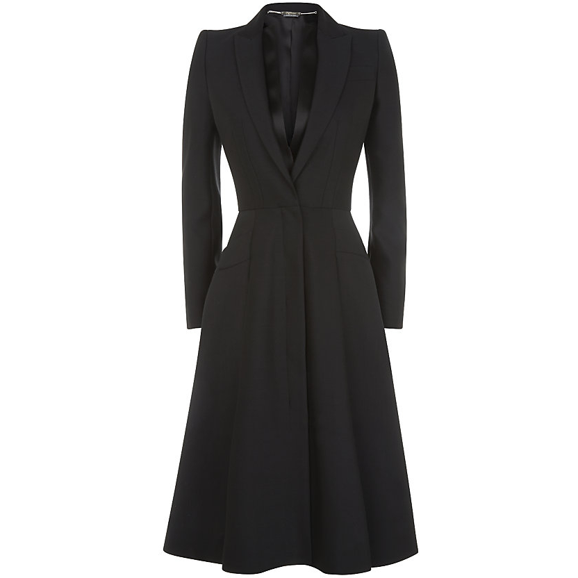 dress black coat