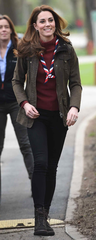 Scout UK Adult Scarf as seen on Kate Middleton, The Duchess of Cambridge.