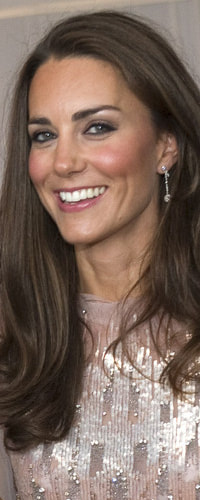 Links of London Effervescence Bubble Sterling Silver Drop Earrings as seen on Kate Middleton, The Duchess of Cambridge.