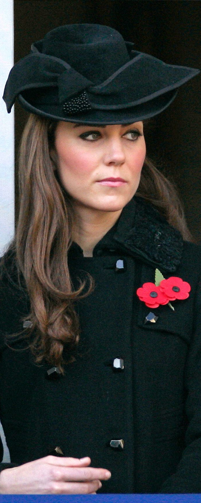Jane Corbett Black Trilby Hat with Bow as seen on Kate Middleton, The Duchess of Cambridge.
