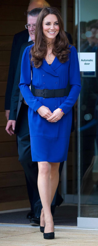 Reiss Trina Double-Breasted Dress as seen on Kate Middleton, The Duchess of Cambridge.