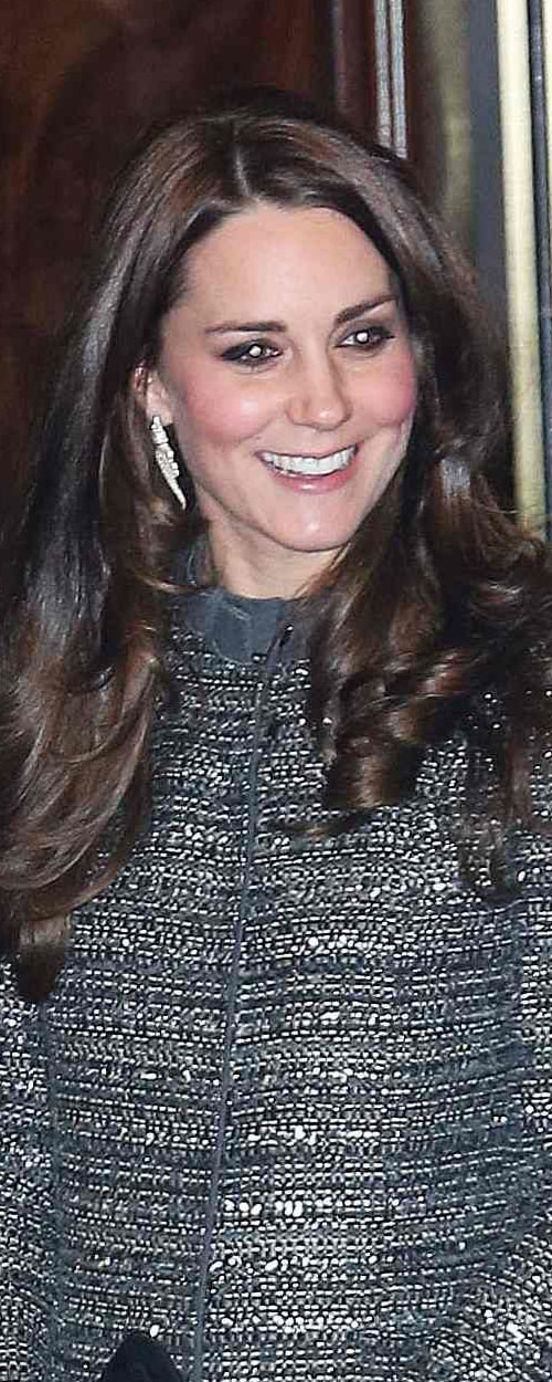 Patrick Mavros Crocodile Stud Earrings as seen on Kate Middleton, The Duchess of Cambridge.