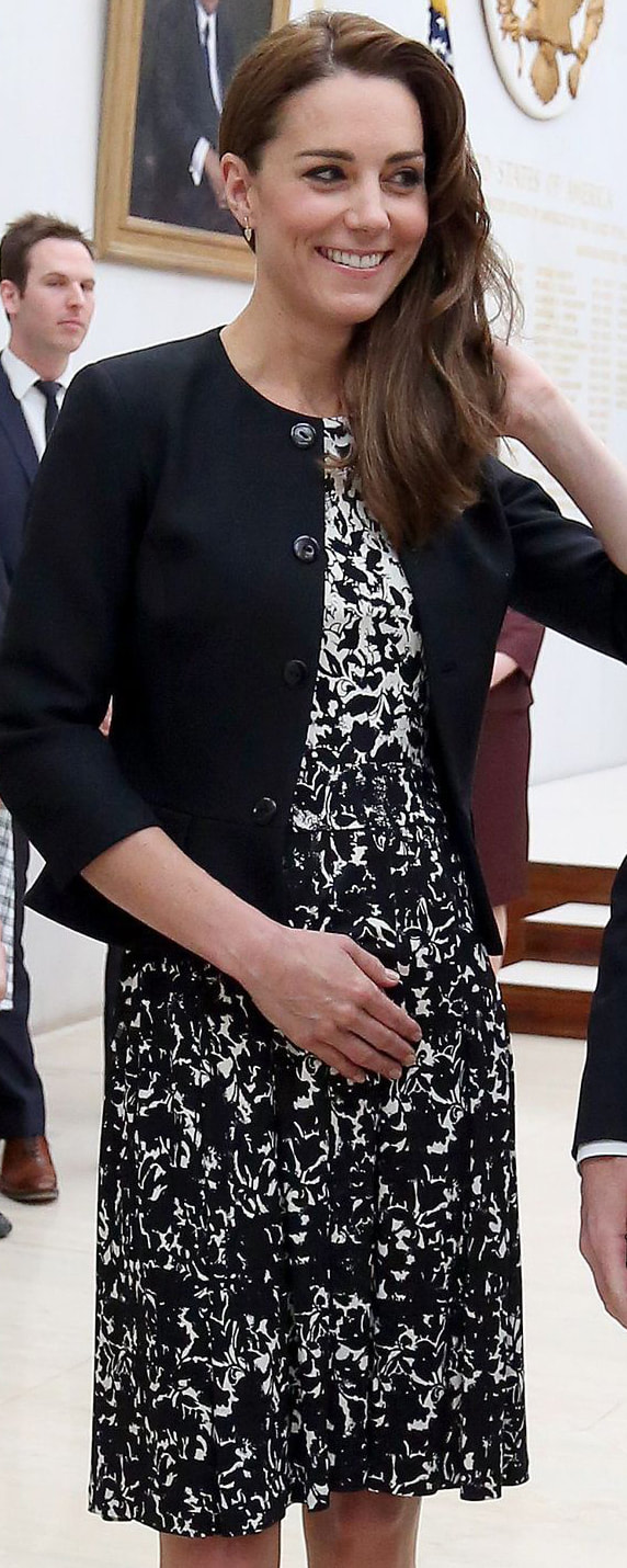 Tory Burch Sophia Dress as seen on Kate Middleton, The Duchess of Cambridge