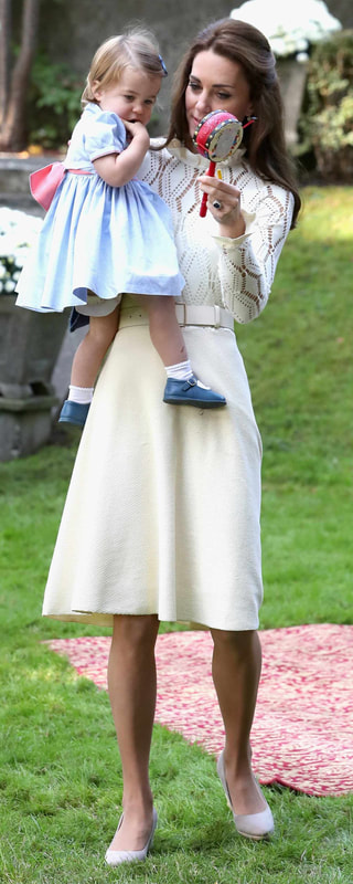 Acne Studios Orione Belt in Ivory as seen on Kate Middleton, the Duchess of Cambridge.