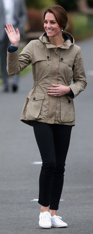 Superga Cotu White Canvas Sneaker as seen on Kate Middleton, The Duchess of Cambridge.