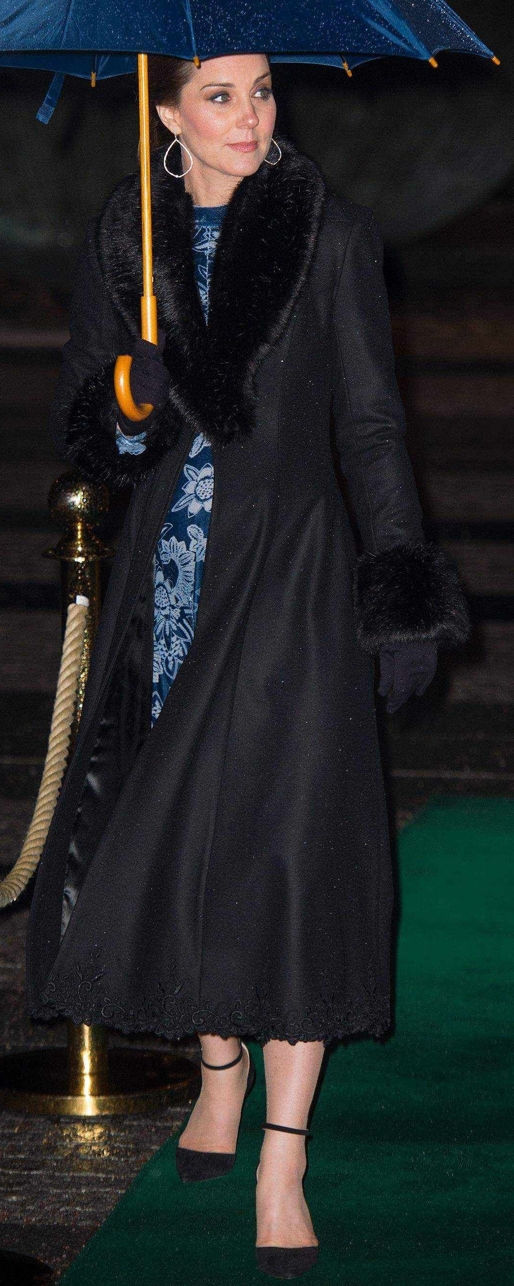  Ida Sjöstedt Antonia Coat as seen on Kate Middleton, The Duchess of Cambridge.
