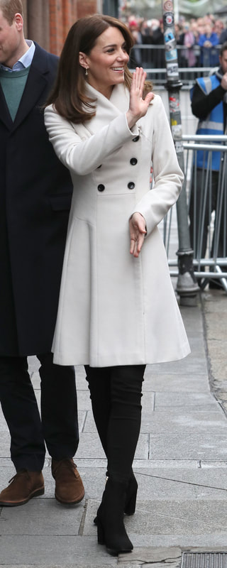 Zara Premium The High Waist Revolve Black Jeans as seen on Kate Middleton, The Duchess of Cambridge.