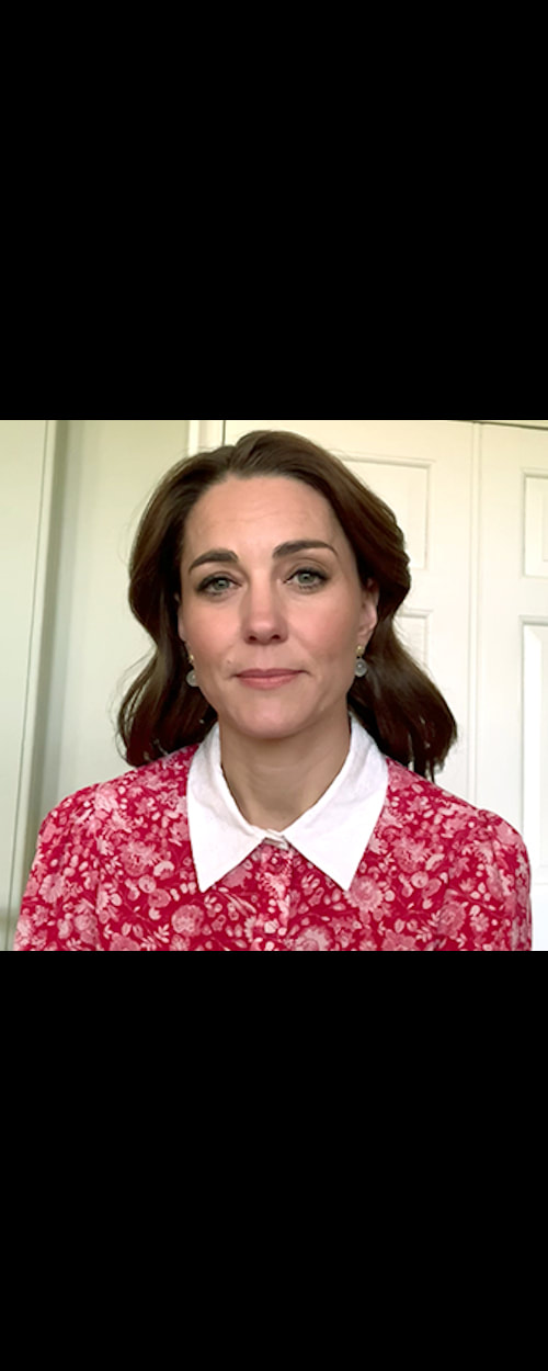Kate Middleton, Duchess of Cambrideg Launch of Mental Health Awareness week on 18 May 2020