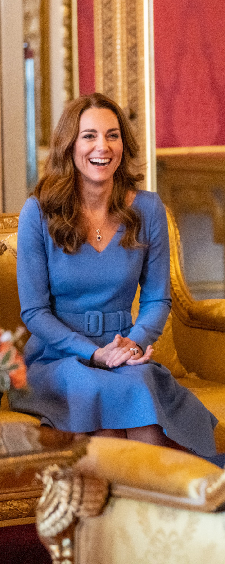 The Duchess of Cambridge held an audience with Ukrainian President & First Lady on 7 October 2020