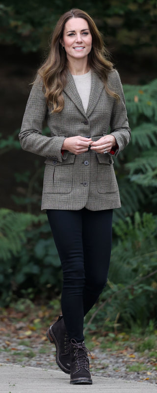 Really Wild Belted Jacket in Ivy Green as seen on Kate Middleton, The Duchess of Cambridge.