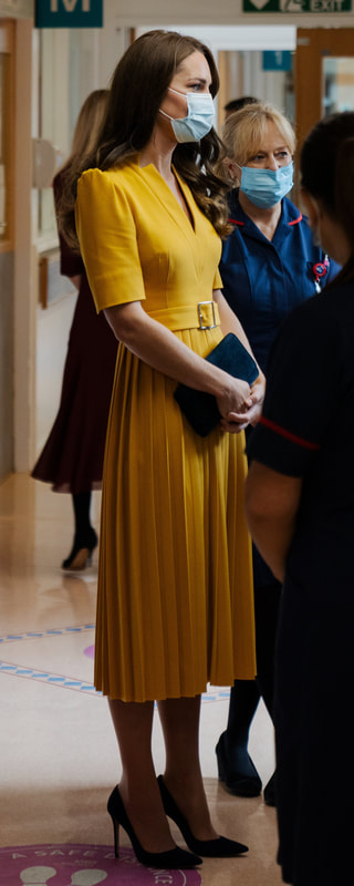 Emily Mortimer Hera Drop Earrings as seen on Kate Middleton, Princess of Wales.