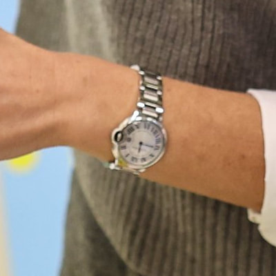 Catherine, Princess of Wales wears Cartier Ballon Bleu Watch