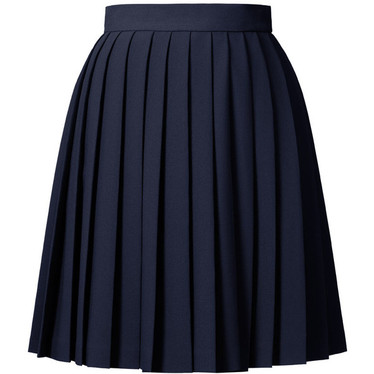 Orla Kiely Solid Crepe Blend Skirt