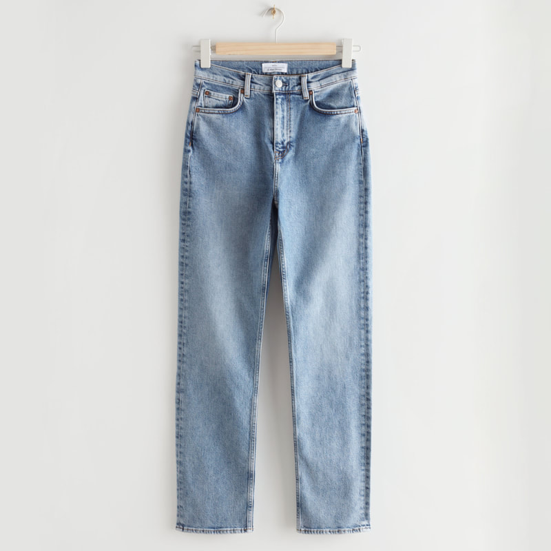 & Other Stories Favourite Cut Jeans in Light Blue