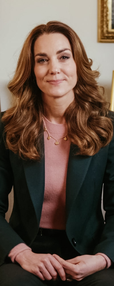 Massimo Dutti Green Wool Flannel Blazer as seen on Kate Middleton, The Duchess of Cambridge.