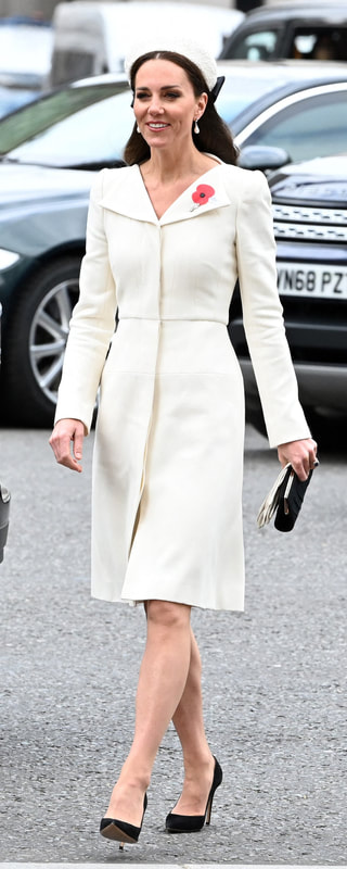  Jane Taylor Calypso Halo in Ivory Tweed as seen on Kate Middleton, The Duchess of Cambridge.