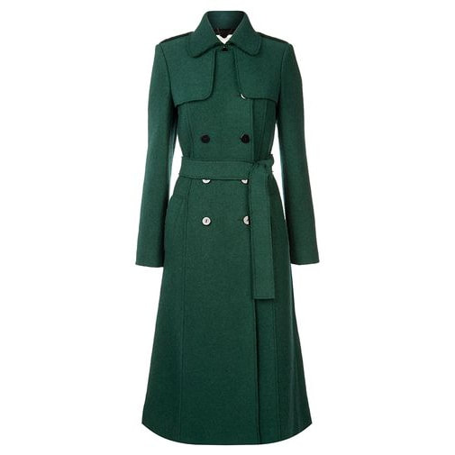 Laura Green Emilia Military Wool Green - Kate Middleton Outerwear - Kate's Closet