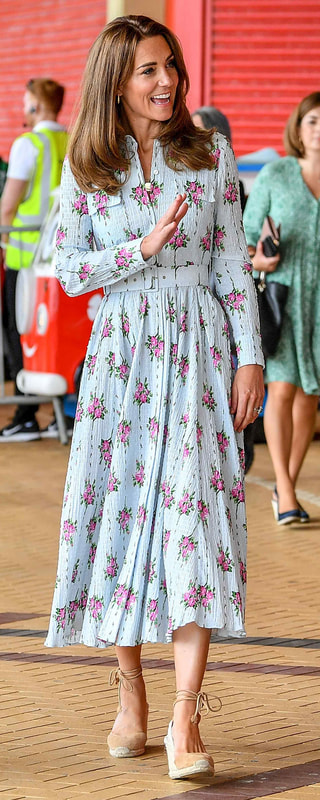 Spells of Love Alia Hoop Earrings as seen on Kate Middleton, The Duchess of Cambridge.