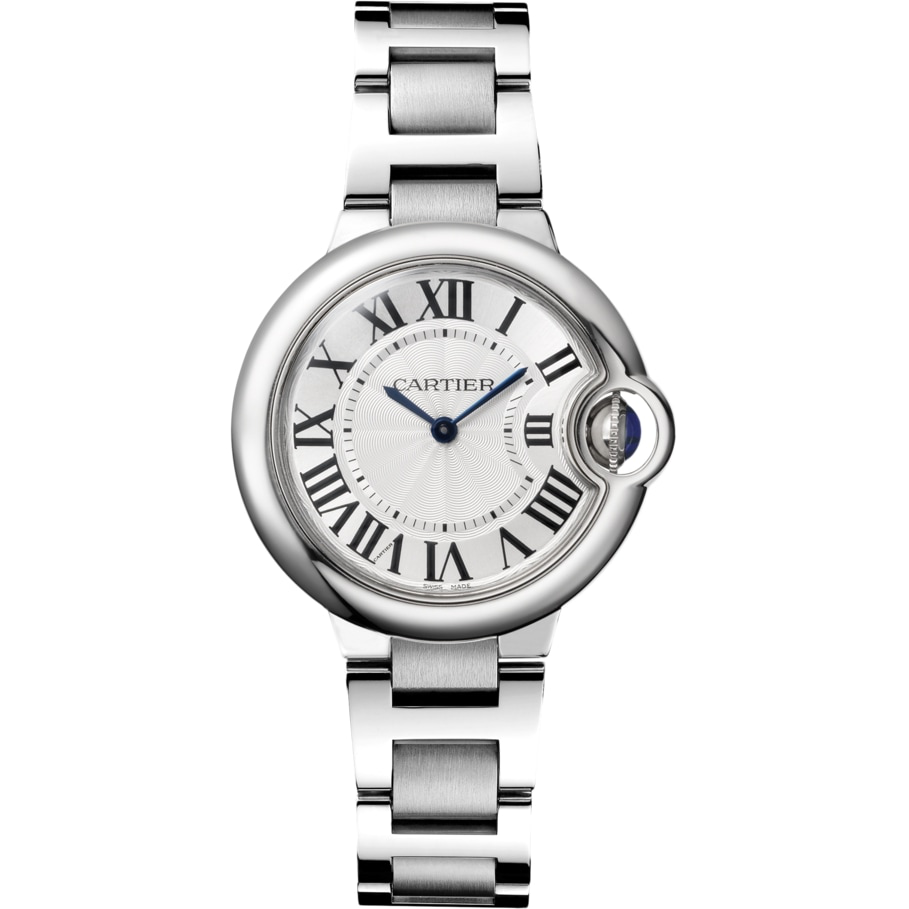 Cartier Ballon Bleu de Stainless Steel Bracelet Watch