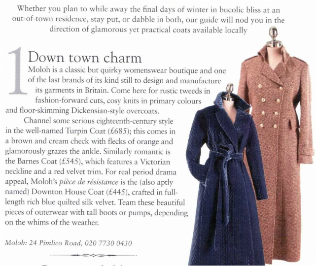 Moloh Turpin Tweed coat