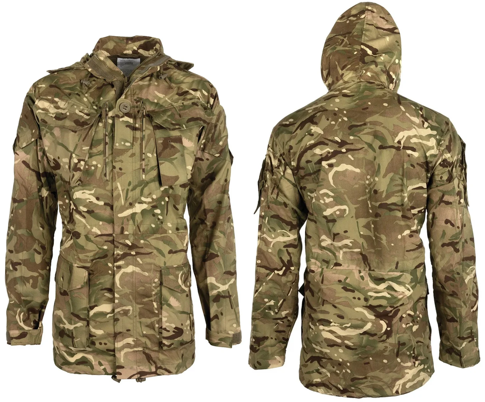 British Army Windproof Combat Smock Jacket
