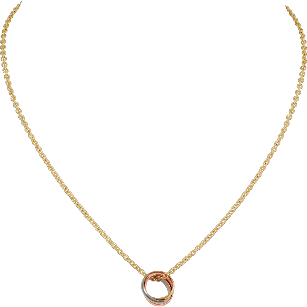 Cartier Trinity Tri-Ring Necklace