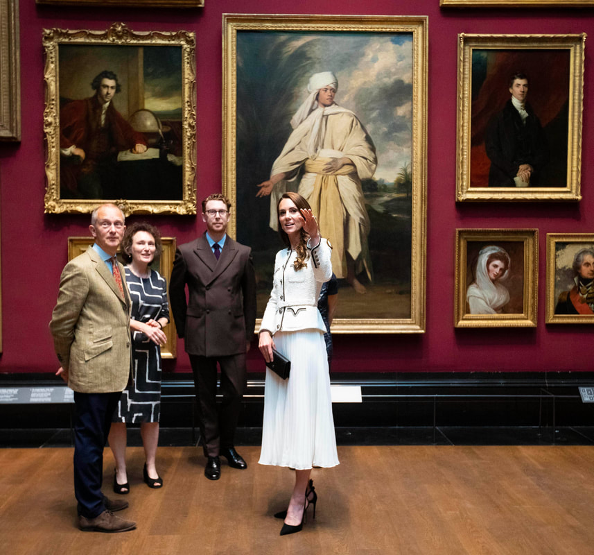 Catherine, Princess of Wales visits the National Portrait Gallery on 20th June 2023
