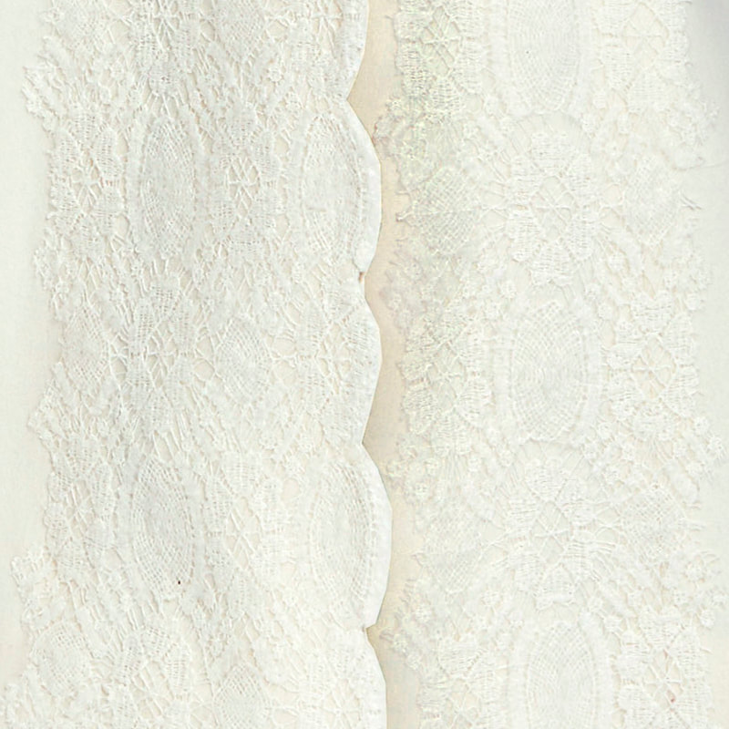 Lace detail of Catherine Walker Valeria coat