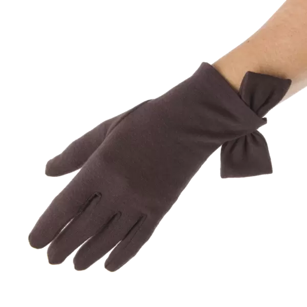 chocolate brown Cornelia James 'Imogen' gloves