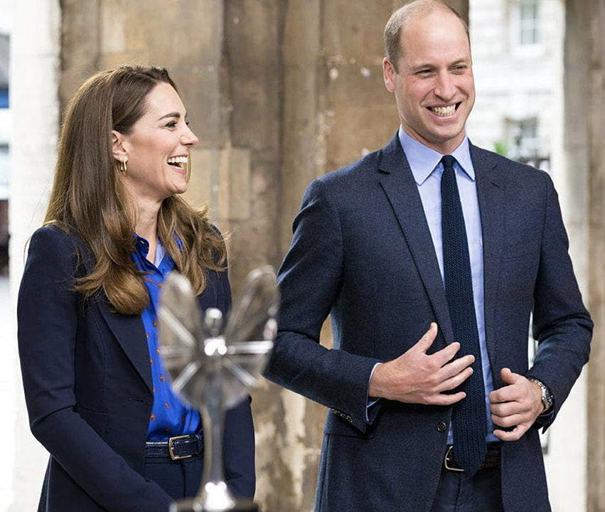 The Duke and Duchess of Cambridge present the 2020 Pride of Britain Awards to NHS workers