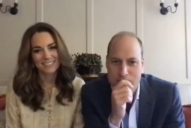 The Duke And Duchess Of Cambridge today marked one year since their royal visit to Pakistan with a video call to the staff and children from SOS Children’s Village in Lahore