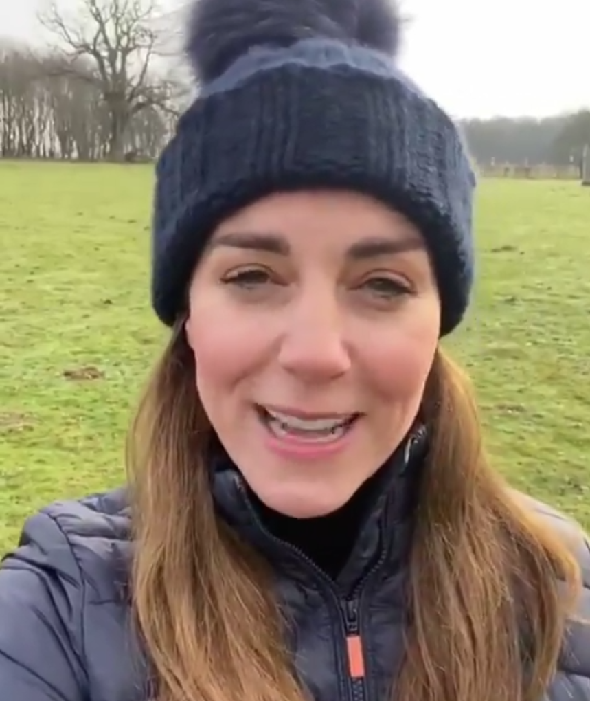 The Duchess of Cambridge marked the start of Children's Mental Health Week 2021 with a video message 