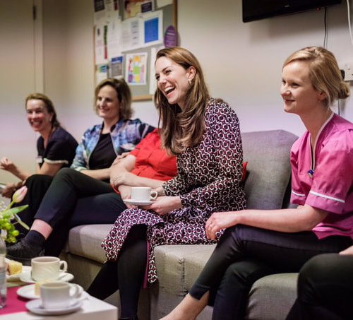 Duchess of Cambridge visits Kingston Hospital Maternity Unit November 2019