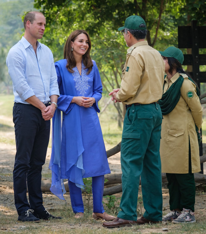 Duke and Duchess of Cambridge visit Margalla Hills National Park