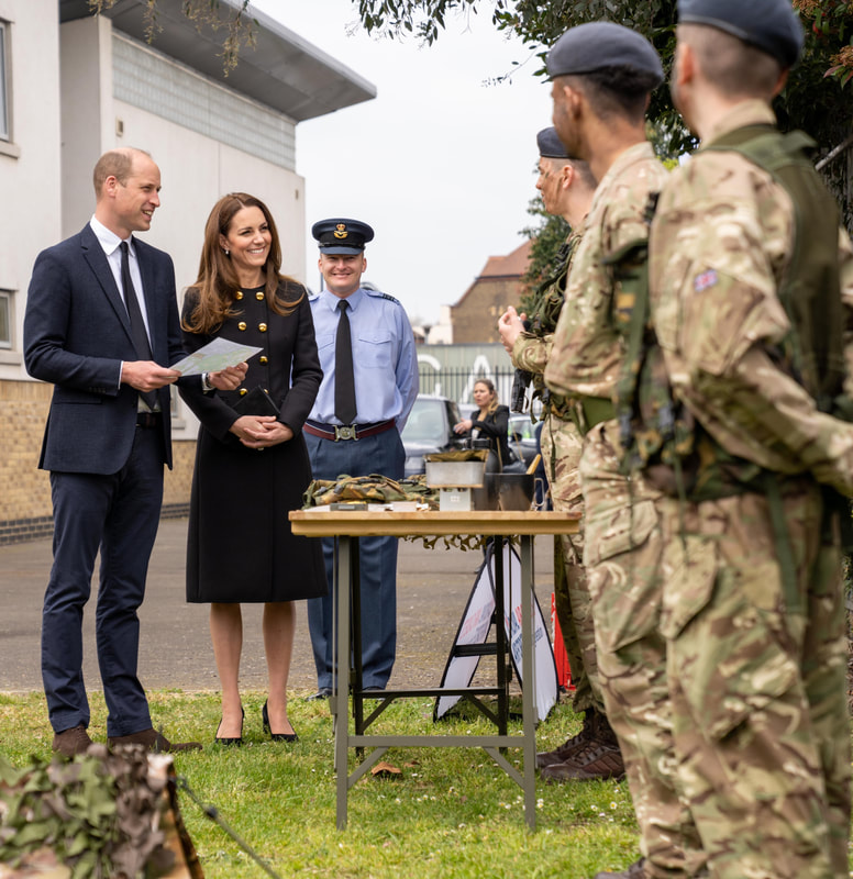 William and Kate also spoke to a number of the young people who are preparing for their Duke of Edinburgh Awards.