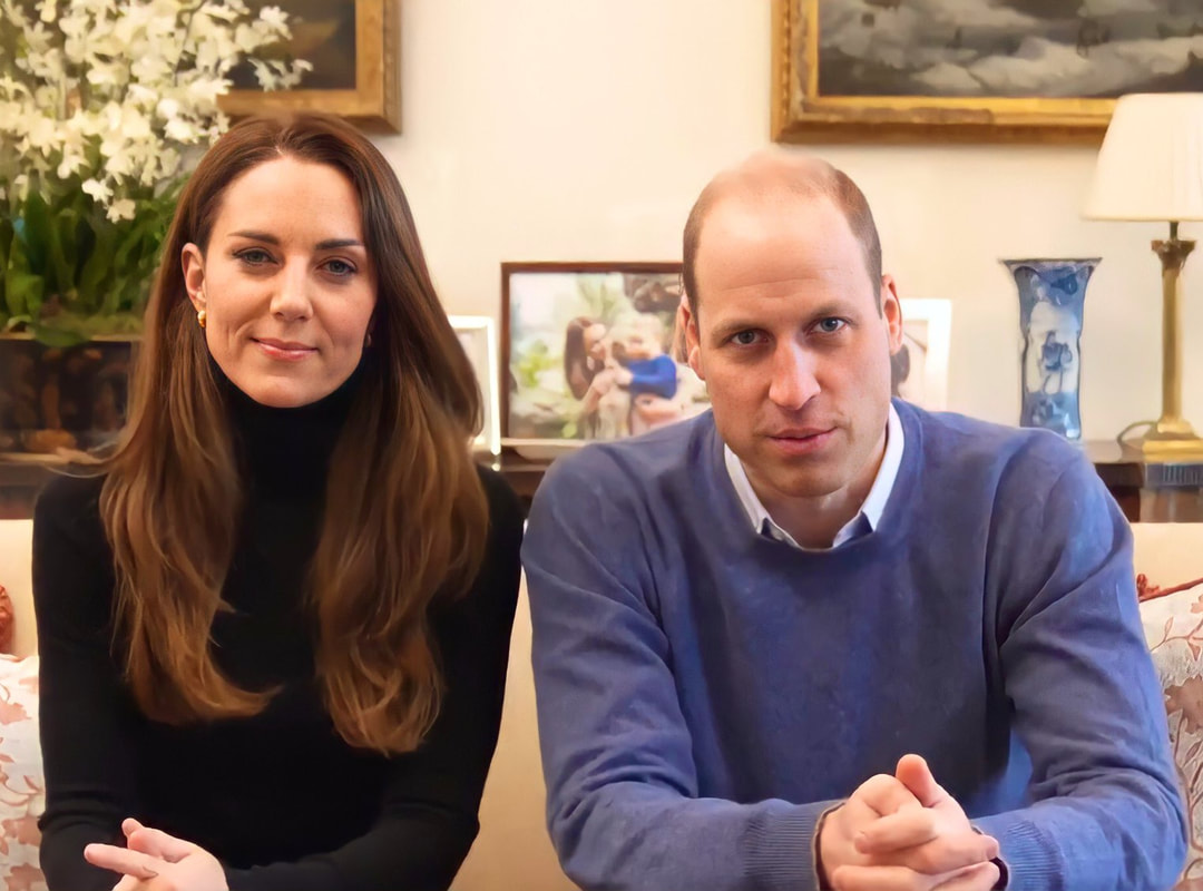 The Duke and Duchess of Cambridge appeared in a video message that aired during a virtual event for Time To Change
