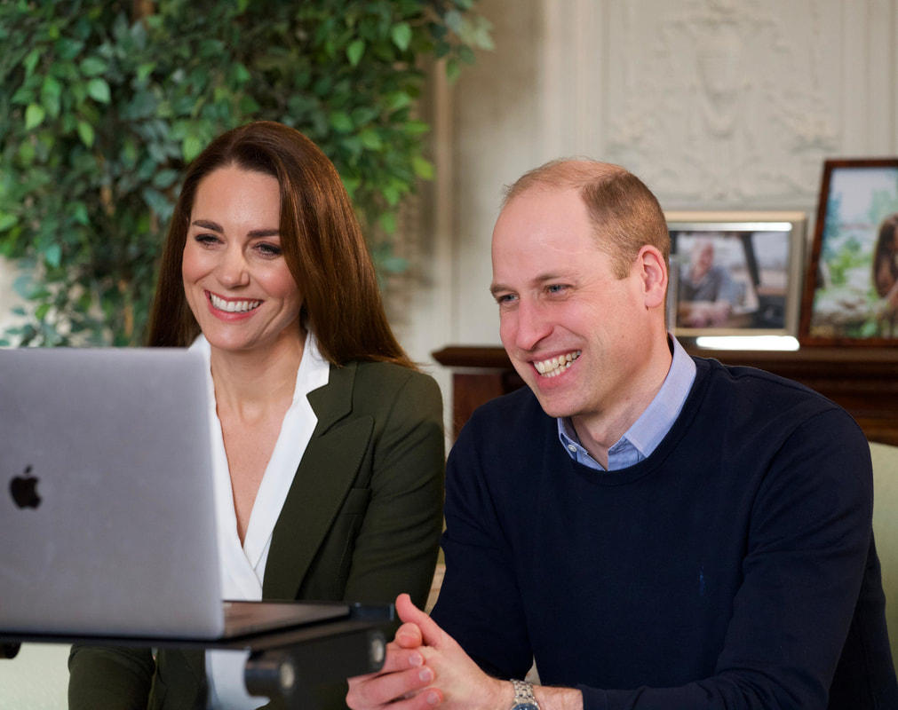 the Duke and Duchess of Cambridge held a meeting via video link with families supported by Asthma UK and Diabetes UK